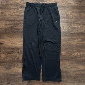 NIKE Black Therma-Fit Track Pants Tech Baggy Joggers - Large
